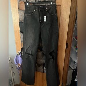 Express 90s High Rise Boot Cut Jeans